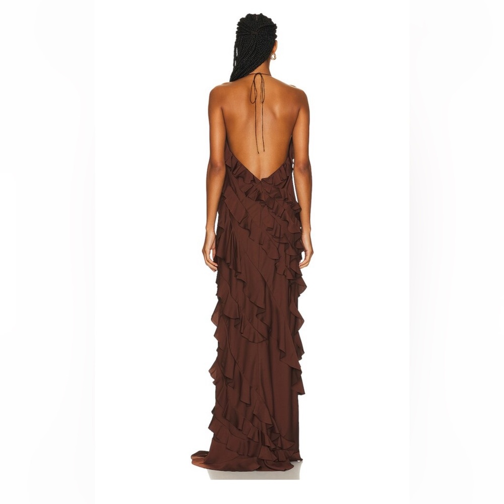 Anna October Renata Ruffle Maxi Dress - Picture 3 of 4